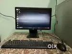 HP DESKTOP COMPUTER WITH 24 INCH HP MONITOR