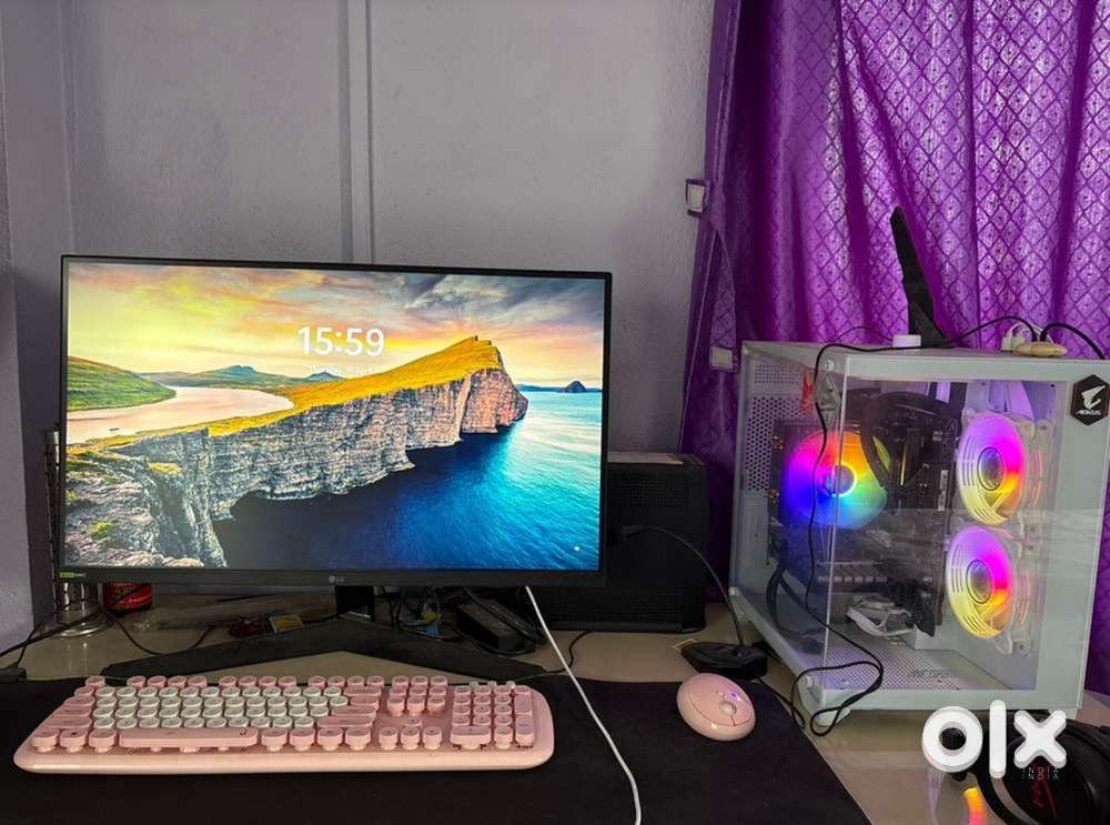 gaming pc set up