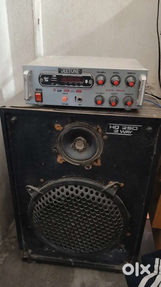 12 inch boofer box with amplifier