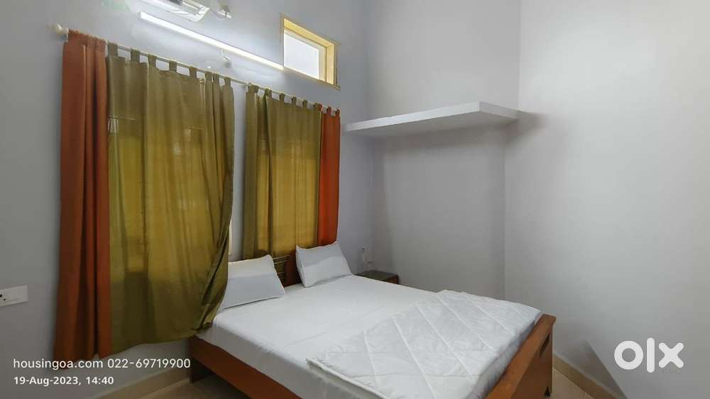 1 bhk furnish flat in taligao rent 25k nego
