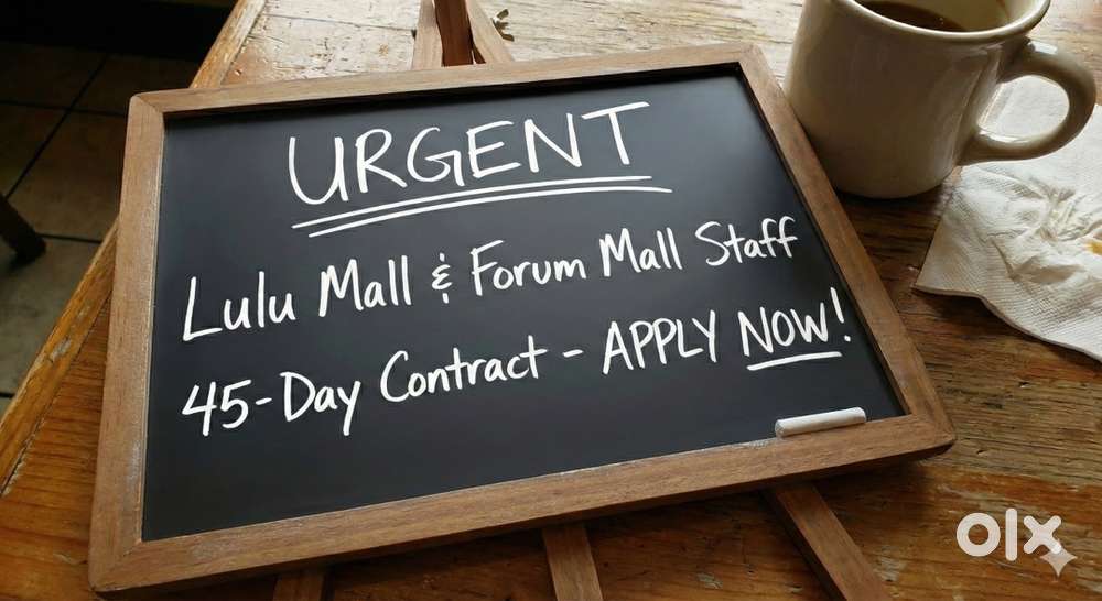 Job in lulumall and forum mall