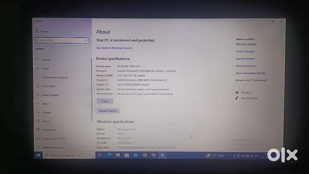 Compaq Laptop
