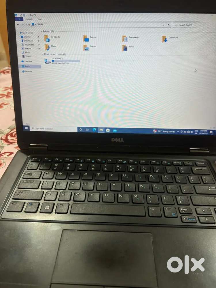 Windows laptop RAM 8gb intel