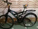 HERCULES brand cycle, black colour, 26 inches tyre, FIRST OWNER