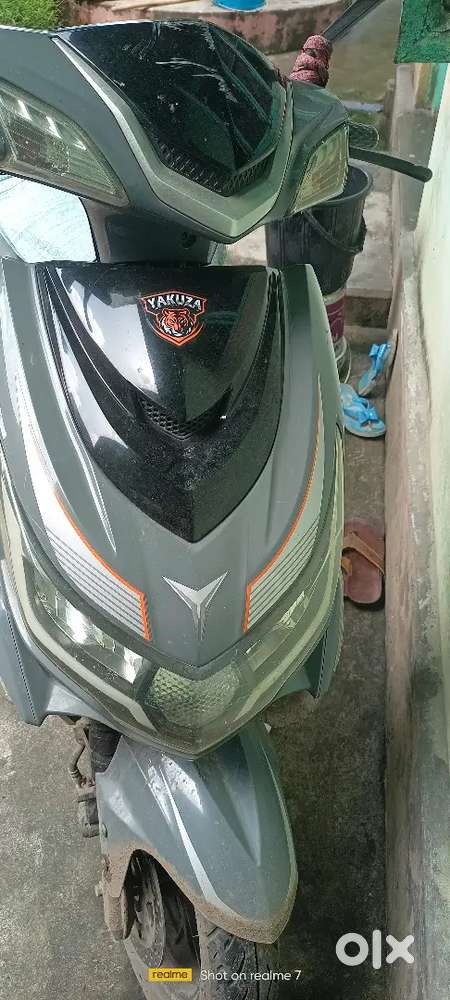 My Electric scooty condition good..