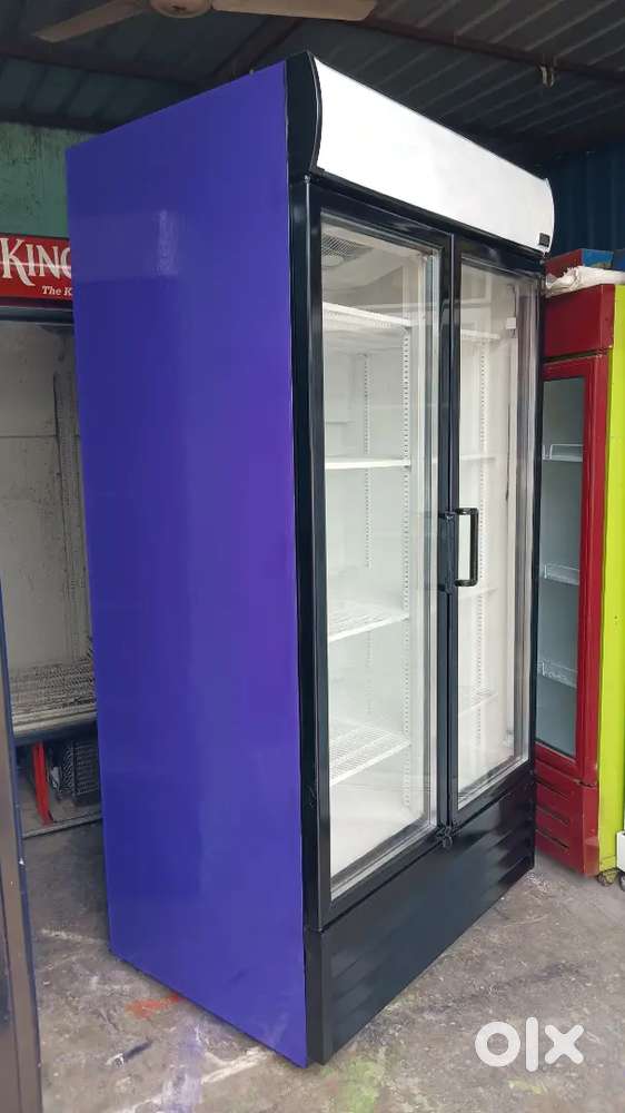 WESTERN 1000 L VISI COOLER FRIDGE DOUBLE DOOR GOOD WORKING