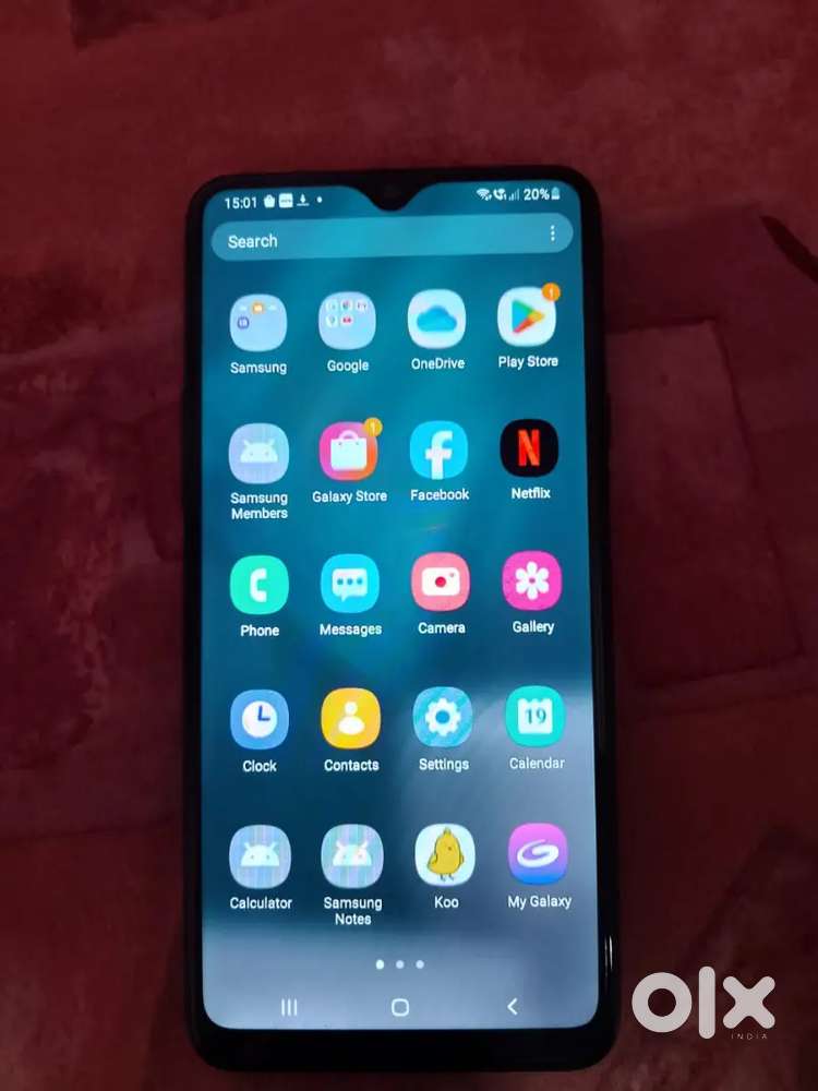 Samsung A20s 1 Year Old Orignal Display Orignal Battery