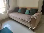 Sofa (Big, 4 seater, Velvet made and Soft, Comfortable)