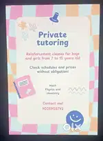 Home tution available