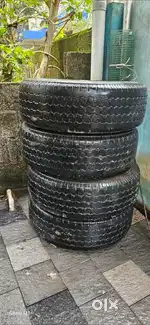 MAHINDRA SCORPIO ORGINAL ALLOYS*4 AND TYRES*4