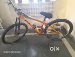 HUGE cycle orange non geared