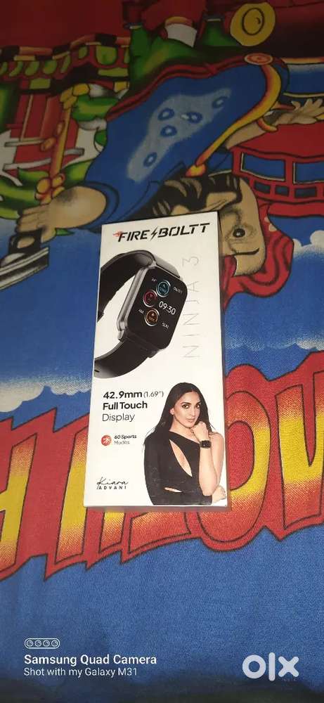 New fireboltt ninja 3 smartwatch.