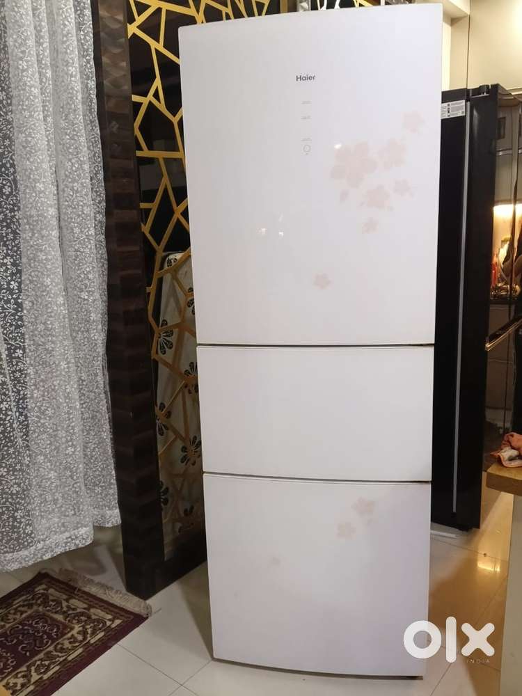 Haier 332L 3-Door Refrigerator HRB-336WFG – Good Condition – 5–6 yrs