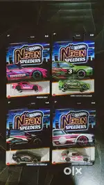 Hot Wheels Neon Speeders (as a set only)