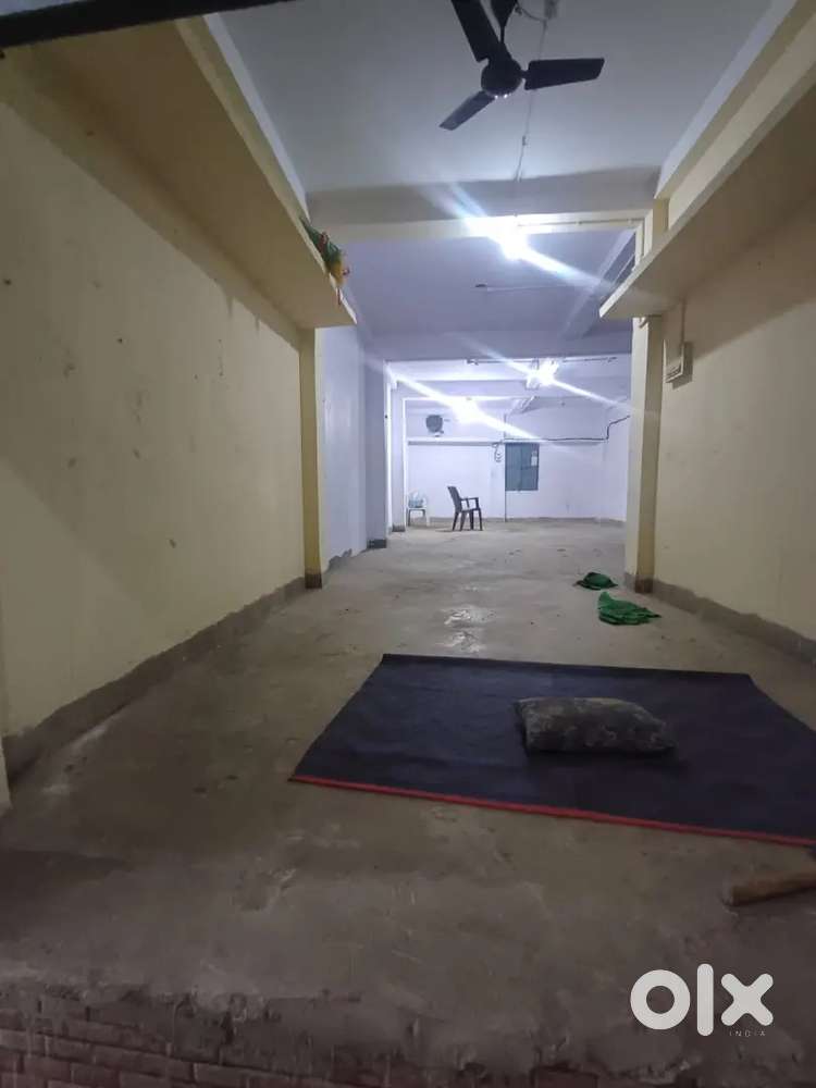 Pillar less hall for coaching and godown purpose