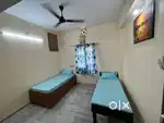 PG Accommodation Available At 2 Bhk Flat only for 2 sharing
