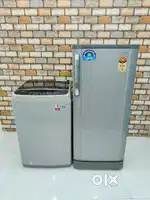 *COMBO* LG INVERTER* top load SAMSUNG 190LTRS fridge wit warranty