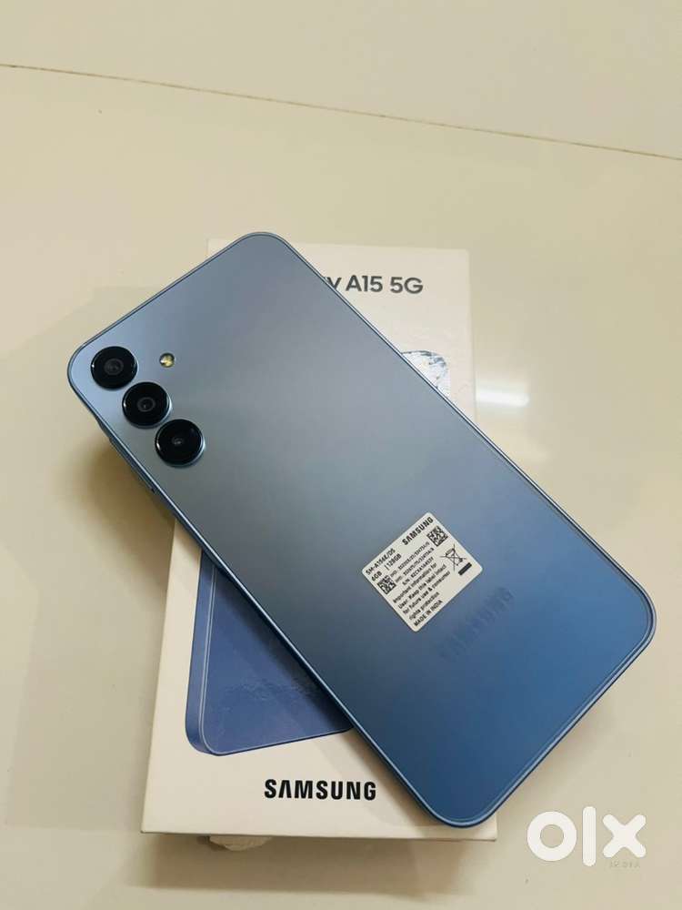 Samsung A15 6+128 Gb with box Neet condition
