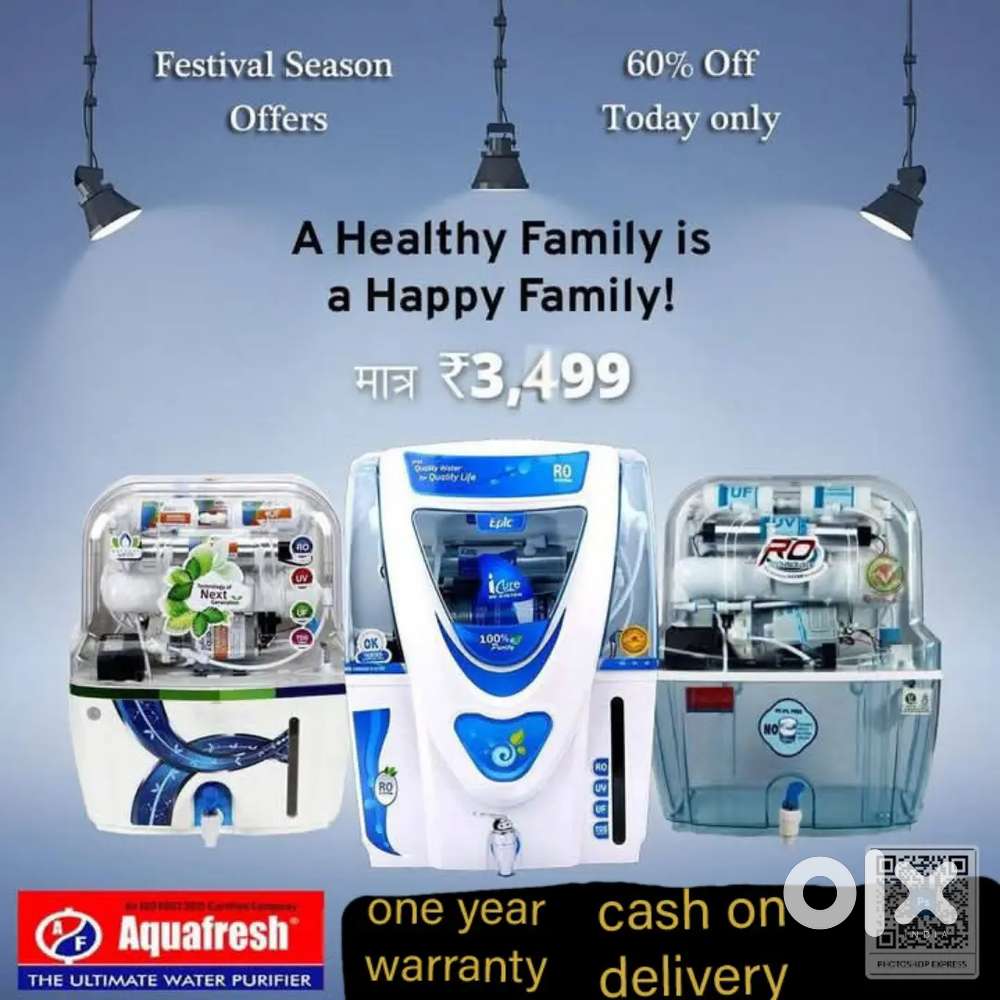Aqua fresh RO water purifier geyser chimney sales and service Repair