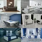 Office furniture tables chairs reception table conference table