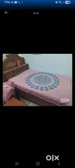 4*6 medium size Bed with Sirana