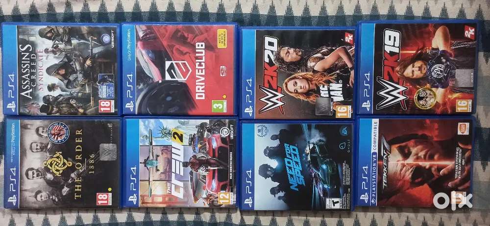 PS4 GAMES DVD