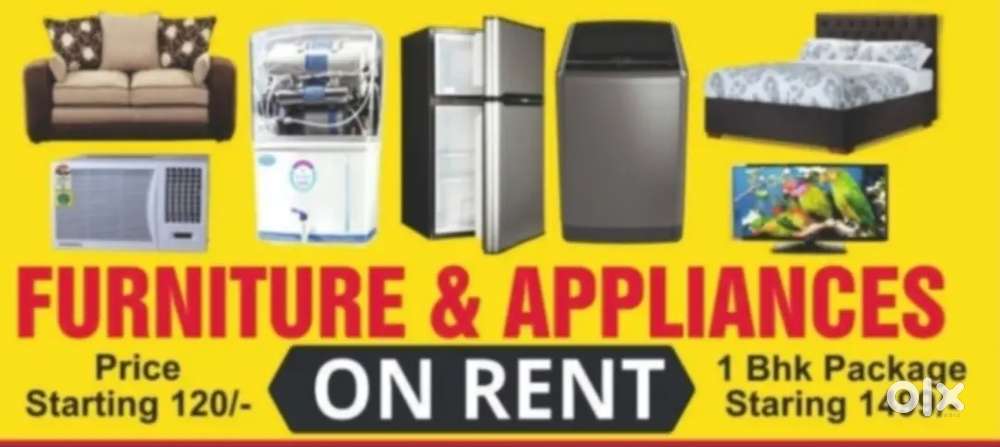 Furniture Appliances on RENT