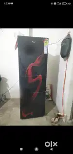 haier double door fridge