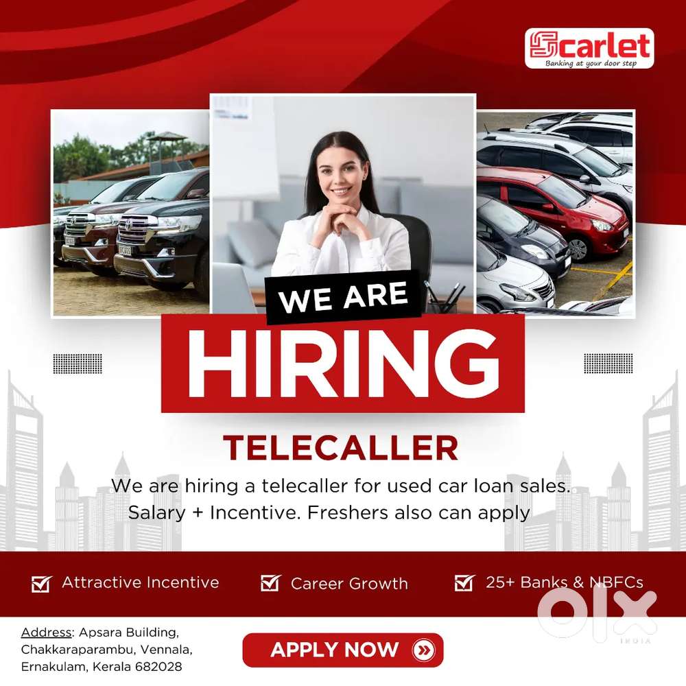 Telecaller for used car loan sales