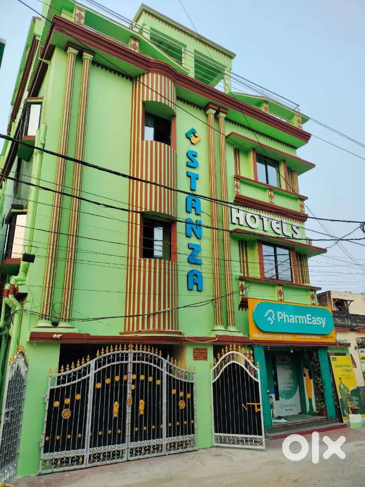 House cum guesthouse having 15 bedrooms with attached 15 bathrooms