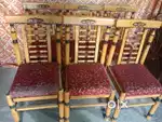 6 teak wooden chairs for sale like a good condition fixed price