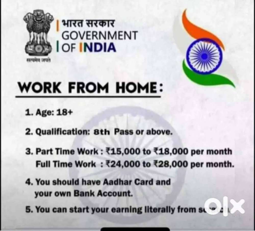 WORK FROM HOME-PART TIME JOBS-SIMPLE TYPING & EASY HAND-WRITING JOBS