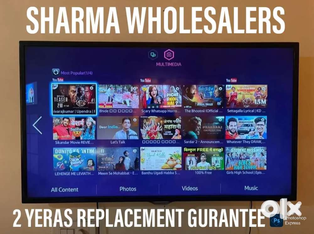 Ultra smart android LED TV lg web os
