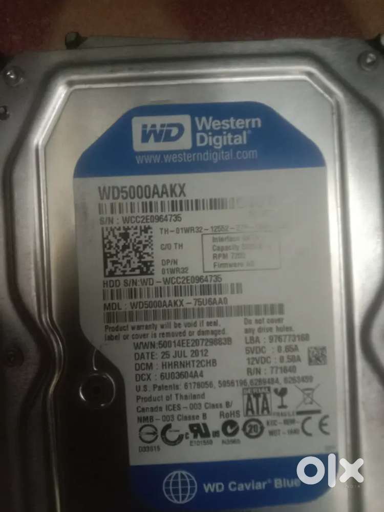 500gb 1 tb hard disk available