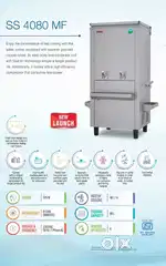 New Usha Water Cooler full SS 80 ltr 4 tap (4 nal ) in ₹39999