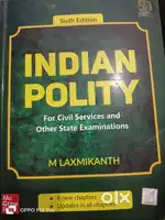 M LAXMIKANTH INDIAN POLITY BOOK