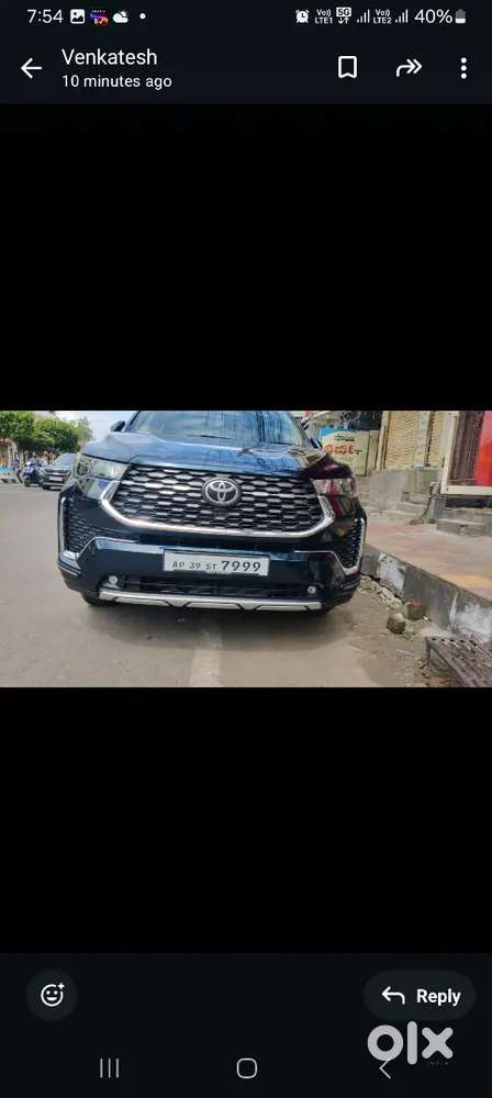 Toyota Innova Hycross 2023 fully loaded
