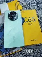 Realme C65 complete box 5G Mobile 8GB RAM 128 GB storage original