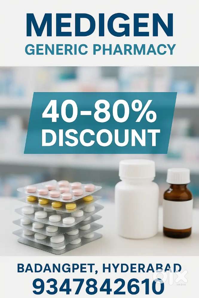 Pharmacy Aid in generic medical shop
