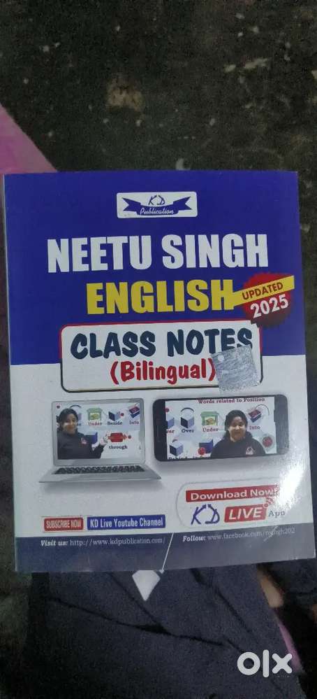 Neetu singh english class notes (bilingual) updated 2025
