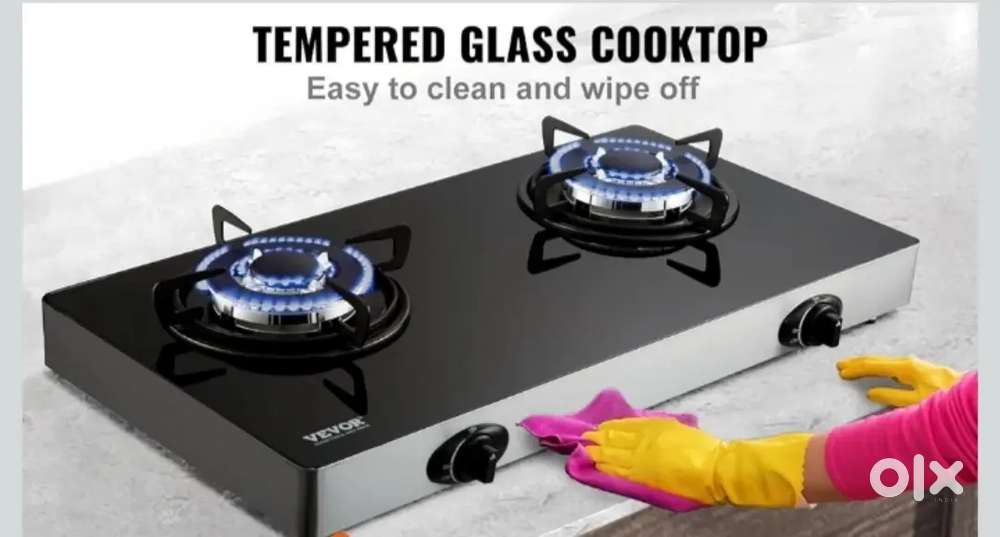 Double gas stove
