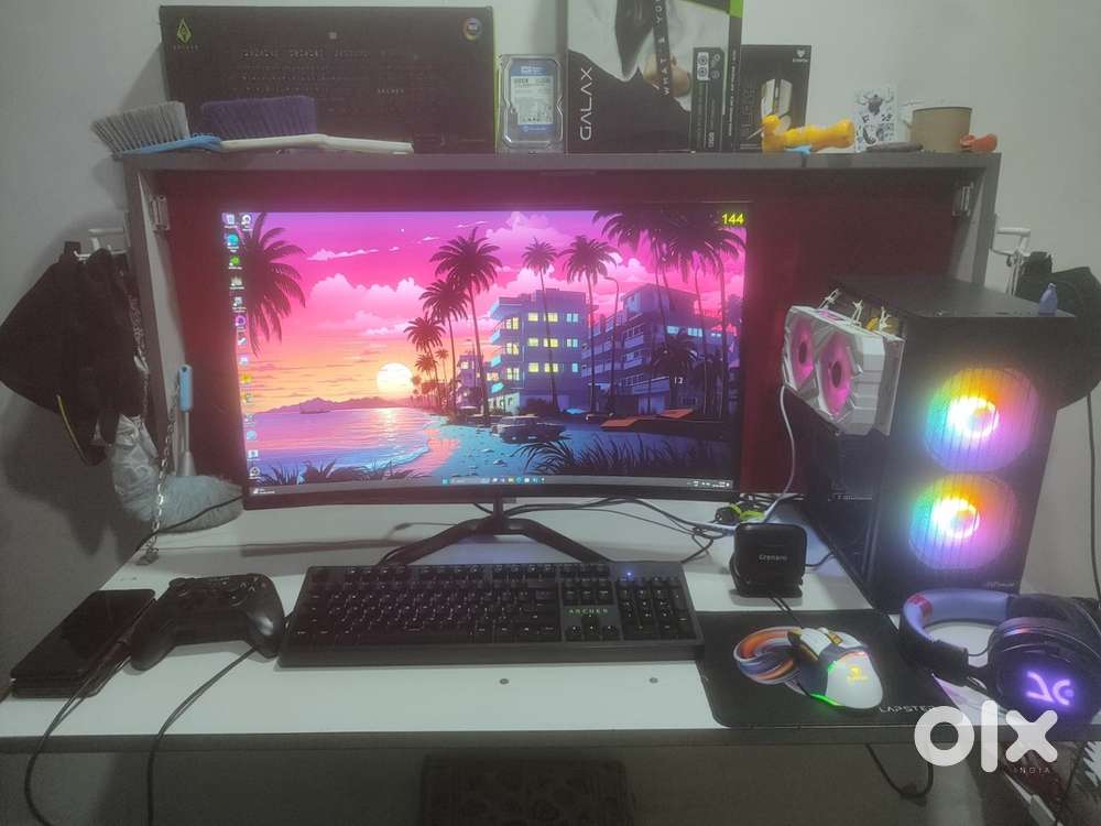 Gaming pc full setup