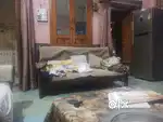 Sofa with two chairs