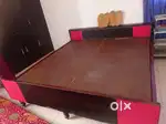Double bed without storage