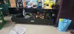 Black Glass top  table for sale