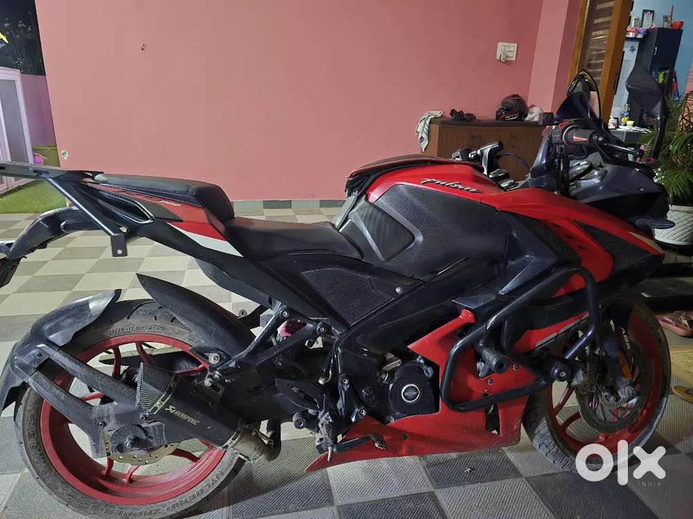Bajaj pulsar RS200 top rack, bend pipe, crash guard and under belly