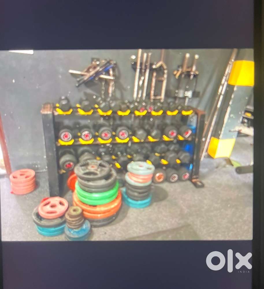 Dumbbells and plates