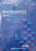 CLASS 9TH MATHS R.D SHARMA WITH MCQ BOOK