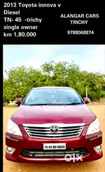 Toyota Innova 2.5 V 7 STR, 2013, Diesel