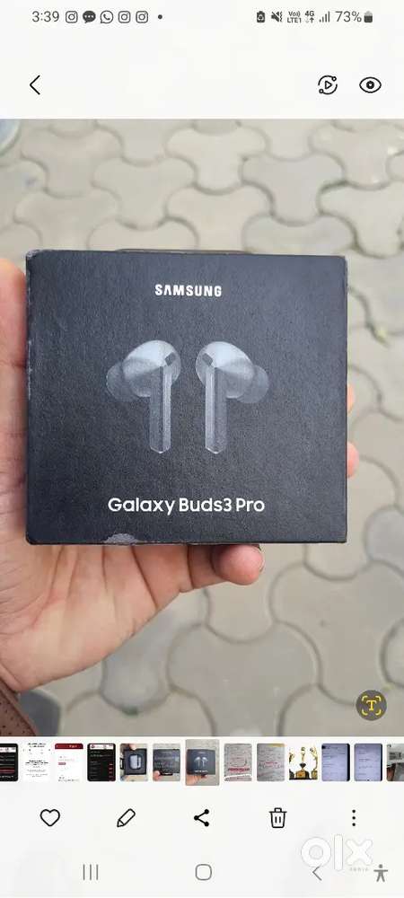 Samsung Galaxy Buds3 Pro Wireless Earbuds, Powered by Galaxy AI